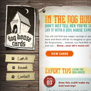 Dog House Cards